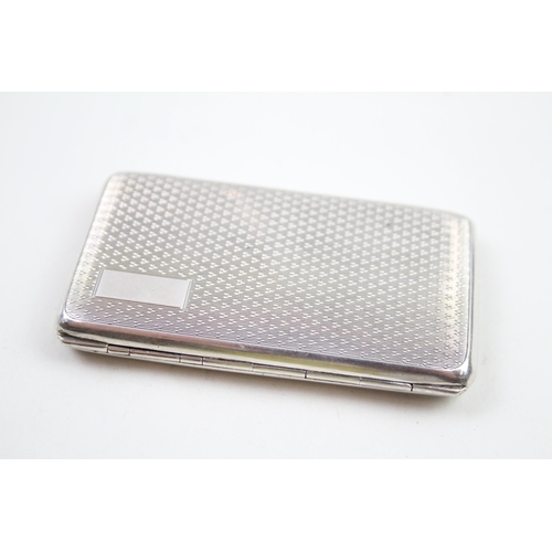 291 - Vintage 1927 Birmingham Sterling Silver Ladies Compact / Cigarette Case (89g)