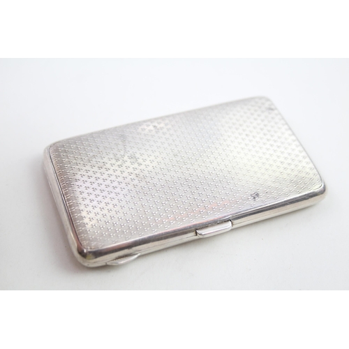 291 - Vintage 1927 Birmingham Sterling Silver Ladies Compact / Cigarette Case (89g)