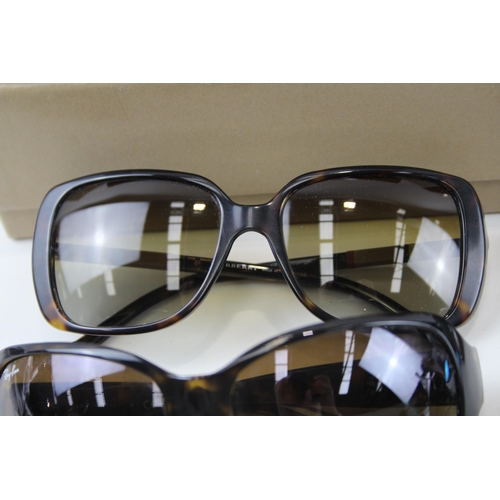 321 - 4 x Designer Sunglasses Assorted Inc Prada, Burberry, Fendi, Cases, Etc