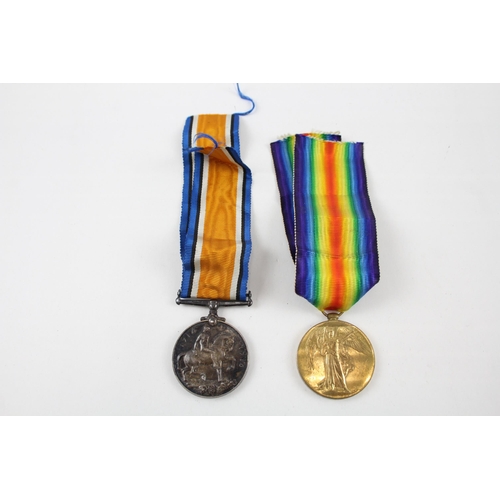 WWI Medal Pair With Original Ribbons