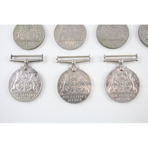 345 - WW2 Defence Medals x 10