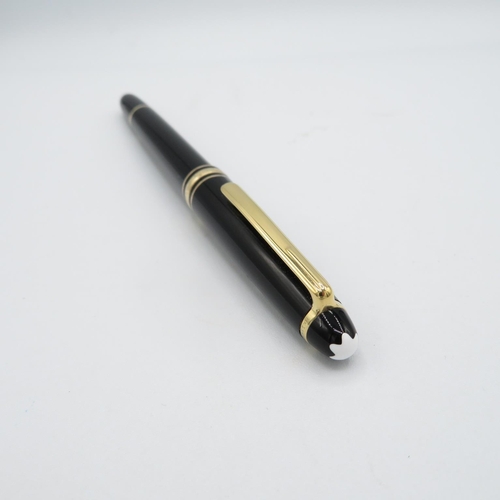 499 - Montblanc Fountain pen with 14ct nib boxed