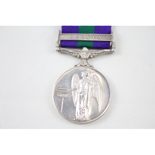 346 - ER. II G.S.M Malaya With Ribbon