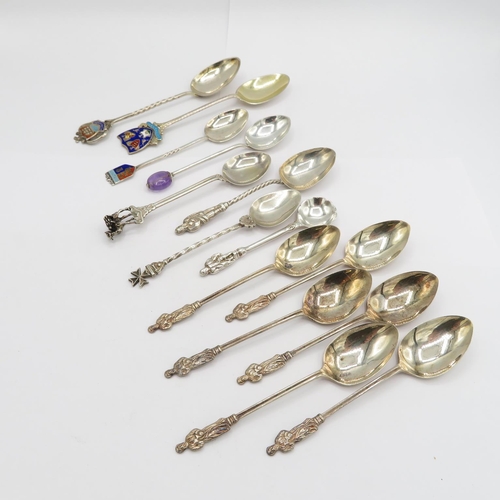 112g HM silver spoons