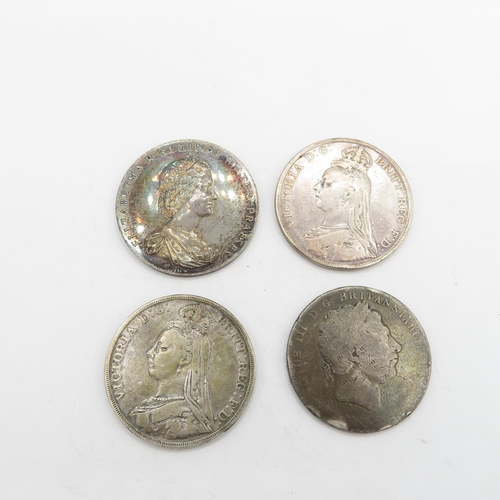 4x pre-1920 silver coins 11g