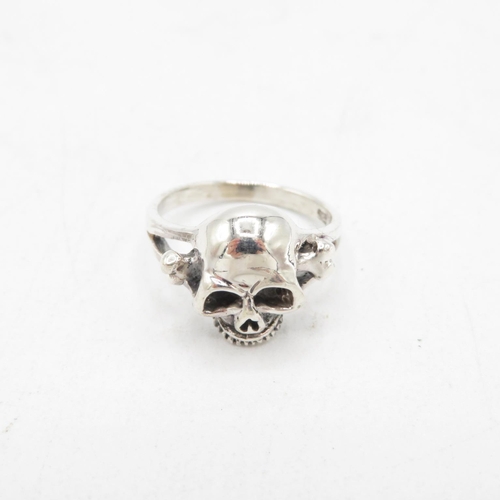 HM 925 Sterling Silver skull ring (4.3g) In excellent condition