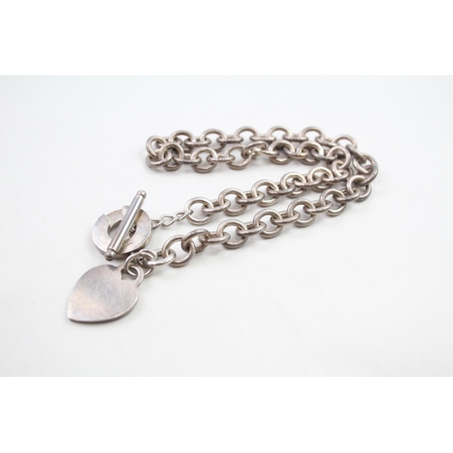 A silver necklace by Tiffany and Co (72g)
