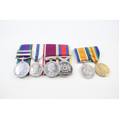 WW1 ERII Family Medal Groups
