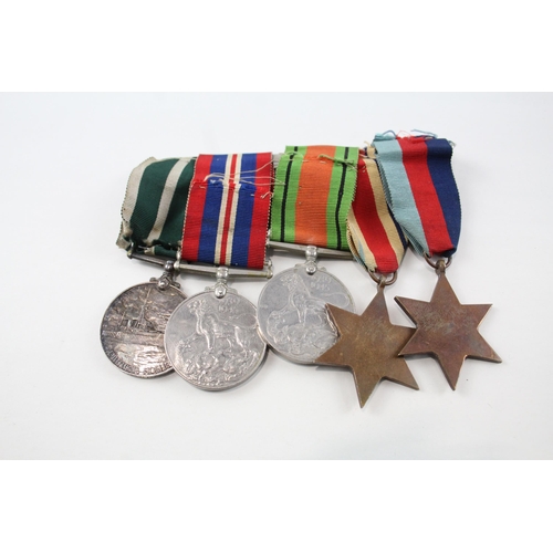 WW2 Mounted Navy Long Service Medal Group