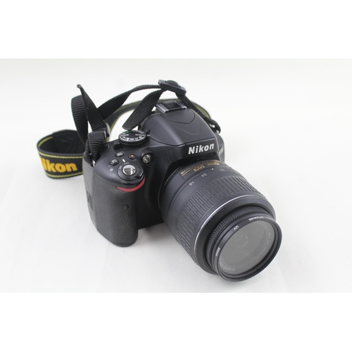 Nikon D5100 DSLR Digital Camera Working w/ Nikon AF Nikkor 18-55mm