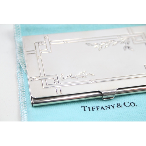 425 - TIFFANY & CO. Stamped .925 Sterling Silver Business Card / Card Case (63g)