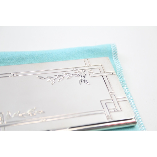 425 - TIFFANY & CO. Stamped .925 Sterling Silver Business Card / Card Case (63g)