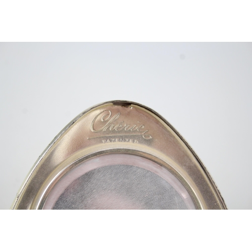 431 - Vintage KIGU Hallmarked 1961 London Sterling Silver 'Cherie' Vanity Compact 104g