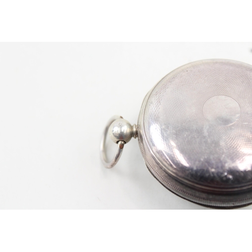 566 - 925 Silver Cased Verge Fusee Pocket Watch Key-Wind