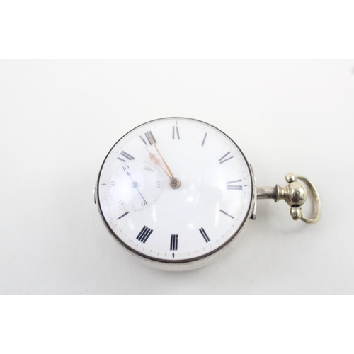 567 - 925 Silver Cased Thomas Beatson Fusee Pocket Watch Key-Wind