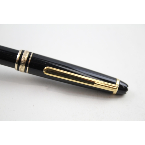 599 - MONTBLANC Meisterstuck Black Cased Ballpoint Pen / Biro WRITING