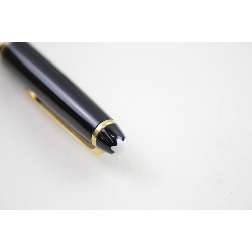 599 - MONTBLANC Meisterstuck Black Cased Ballpoint Pen / Biro WRITING