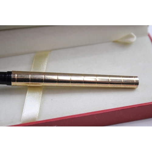 600 - S.T DUPONT Gold Plated Rollerball Pen In Original Box - SG9FE66