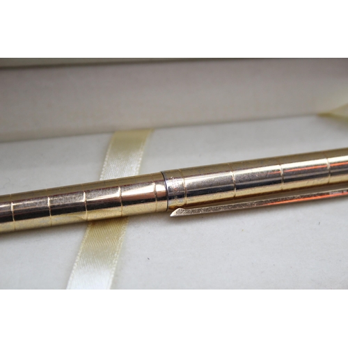 600 - S.T DUPONT Gold Plated Rollerball Pen In Original Box - SG9FE66