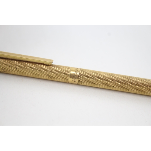 577 - Vintage S.T DUPONT Gold Plated Ballpoint / Biro - 44JEP75 (24g)