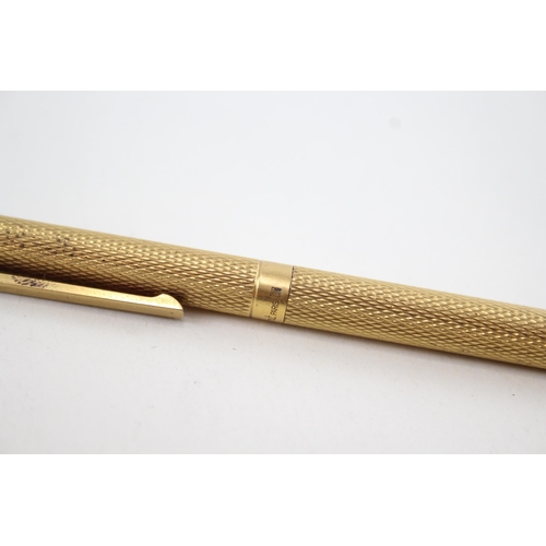 577 - Vintage S.T DUPONT Gold Plated Ballpoint / Biro - 44JEP75 (24g)