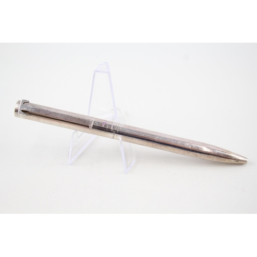 592 - TIFFANY & CO. Stamped .925 Sterling Silver Ballpoint Pen / Biro WRITING (32g)