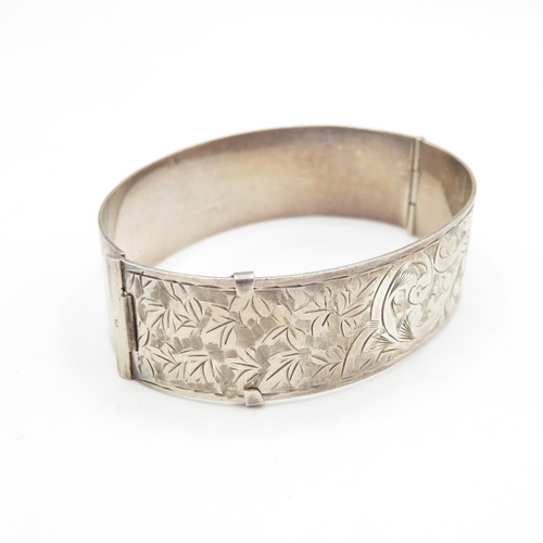 374 - HM silver bangle  27.1g