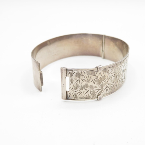 374 - HM silver bangle  27.1g