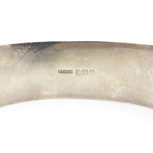 374 - HM silver bangle  27.1g