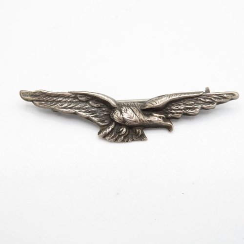 375 - HM silver bird brooches x3   8g total weight