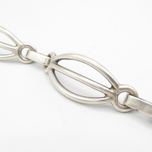 394 - HM silver bracelet  31g