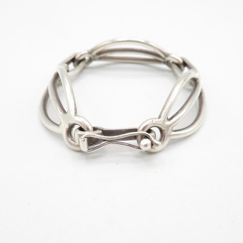 394 - HM silver bracelet  31g