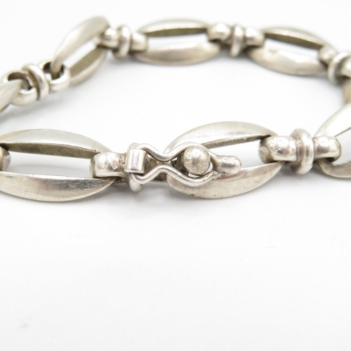 410 - HM silver bracelet  26.6g