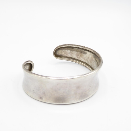 422 - HM silver bangle adjustable  21g