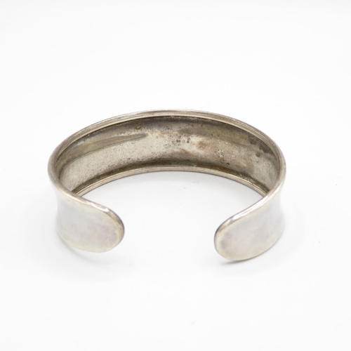 422 - HM silver bangle adjustable  21g