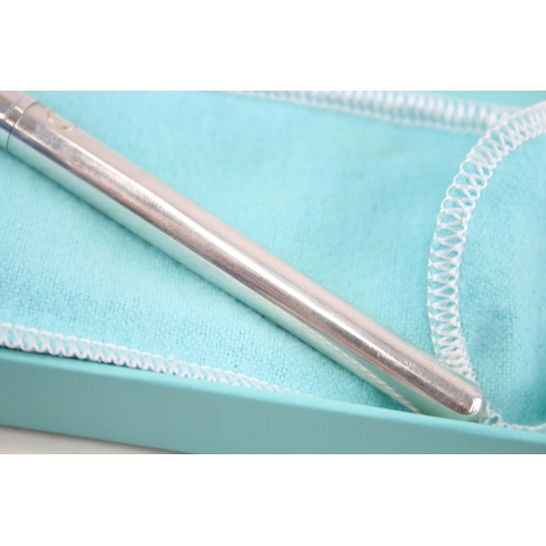 438 - TIFFANY & CO. x Elsa Peretti .925 Sterling Silver Ballpoint Pen / Biro (26g)