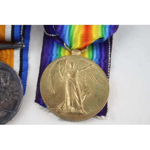 455 - Boxed WW II Medal Pair. Named. 30719 PTE. T. Milbourne. Bord. R.