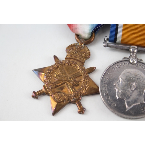 460 - Mounted WW1 1914-15 Star Trio Named 1550 Pte A. Walden Cheshire Regt