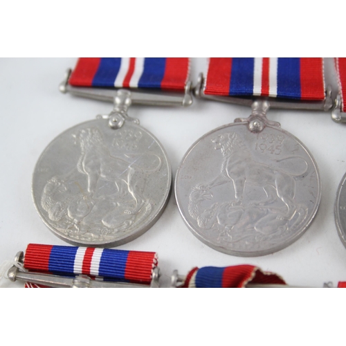 476 - WW2 War Medals & Ribbons x 10