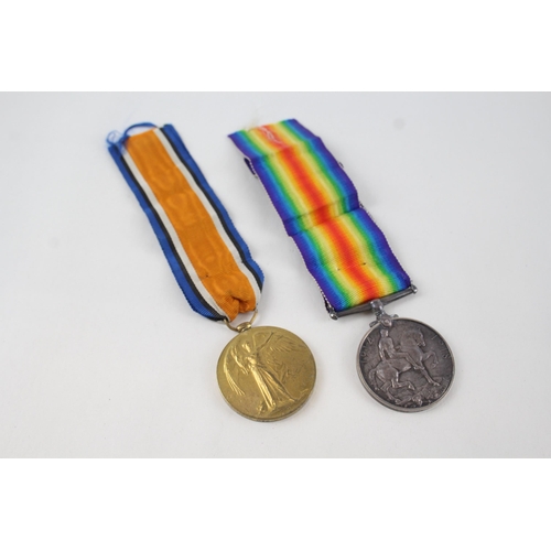 479 - WW1 Medal Pair Named 4787 Pte B.W Bavier 5th London Regt