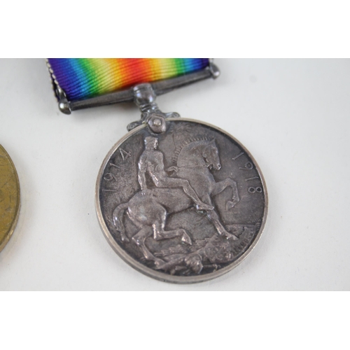 479 - WW1 Medal Pair Named 4787 Pte B.W Bavier 5th London Regt