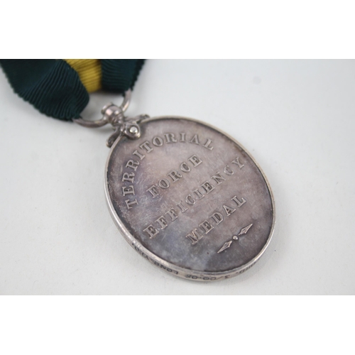 484 - GV Territorial Medal Named 266024 Sgt O.R.S W.G Burford 3/co. Of London