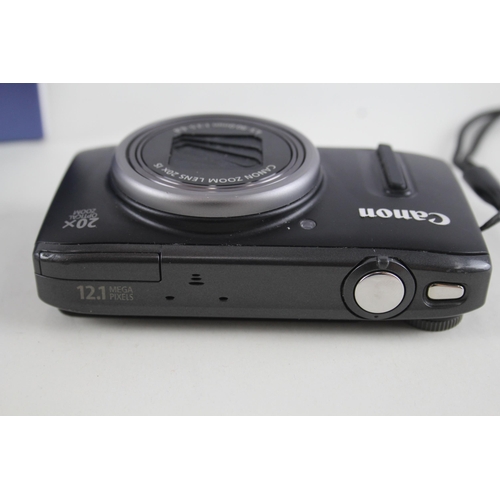 504 - Canon Powershot SX240 HS Digital Compact Camera Working w/ 20x Optical Zoom