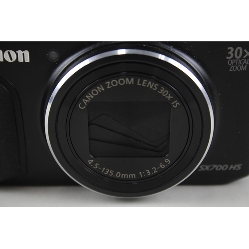 510 - Canon Powershot SX700 HS Digital Compact Camera Working w/ Canon 30x IS Lens