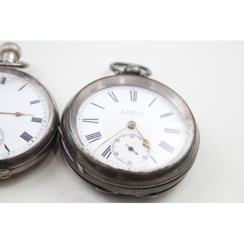 530 - Job Lot Mixed Purity Silver Hand-Wind / Key-Wind Pocket Watches UNTESTED