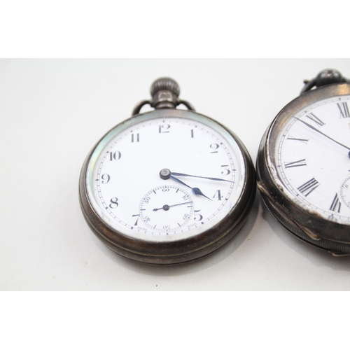 534 - Job Lot Mixed Purity Silver Hand-Wind / Key-Wind Pocket Watches UNTESTED