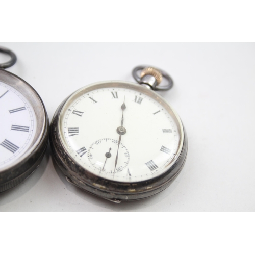 541 - Job Lot Mixed Purity Silver Hand-Wind / Key-Wind Pocket Watches UNTESTED