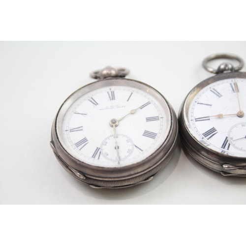 551 - Job Lot Mixed Purity Silver Hand-Wind / Key-Wind Pocket Watches UNTESTED