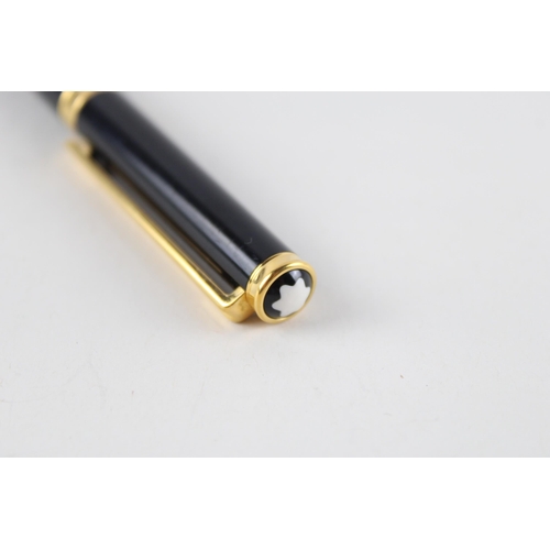 486 - MONTBLANC Noblesse Oblique Black Ballpoint Pen / Biro WRITING