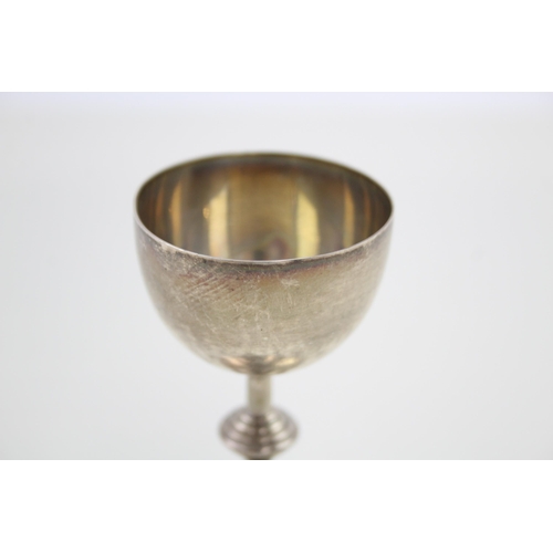 324 - Antique Victorian 1885 London Sterling Silver Catholic Chalice (62g)